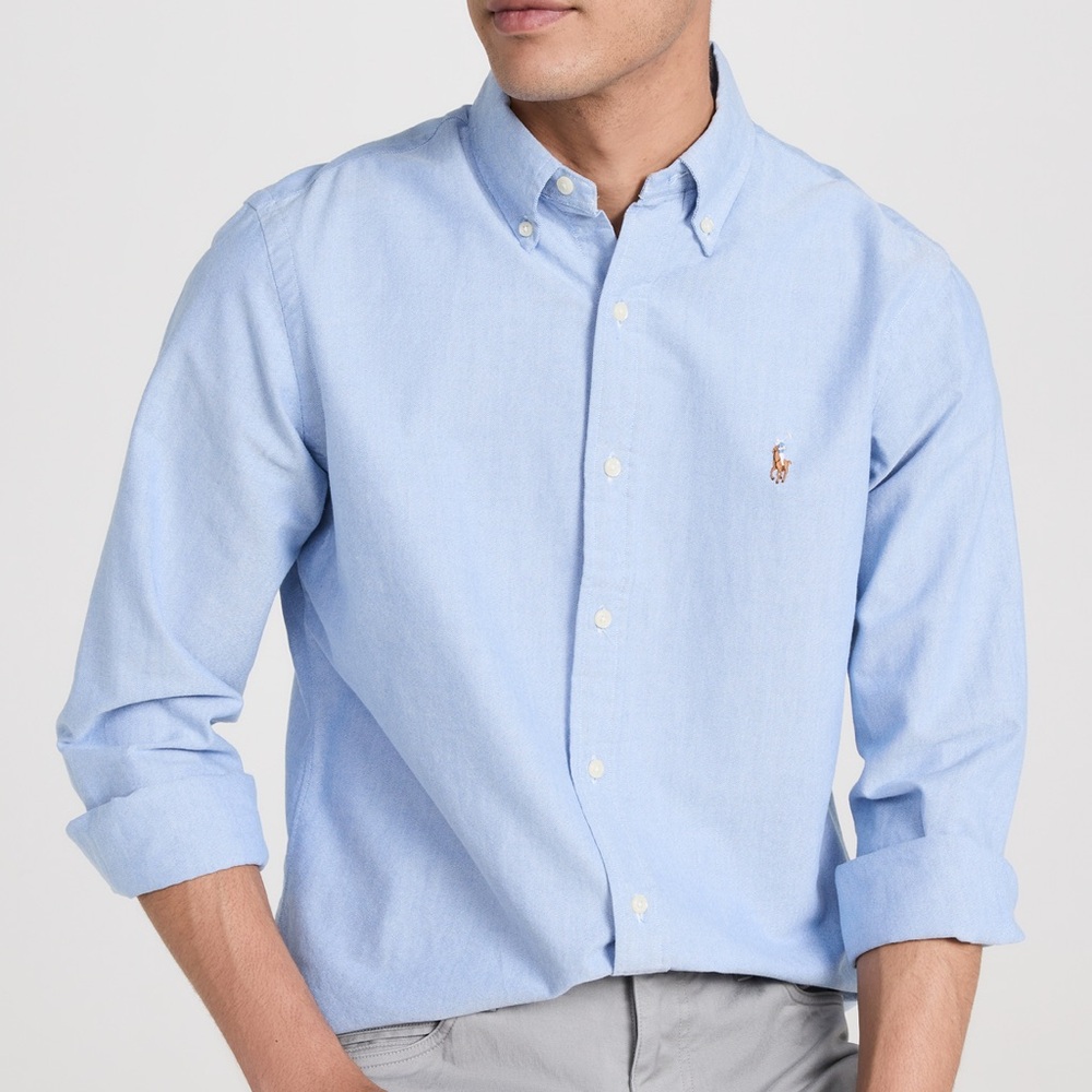 Ralph Lauren Men's light Blue Button Down Shirt